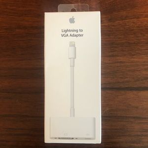 Apple - Lightning to VGA Adapter - Never Used